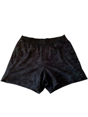 Ten Thousand Interval Shorts 5" Lined Black Camo TTSH002V3 Size S 28” Waist